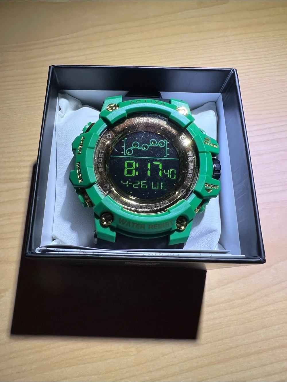0135: Activa Summit X Invicta Unisex Digital Watch - 50mm. Black (ACW8082-022)